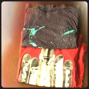 2 crazy 8 boys skater shirts
